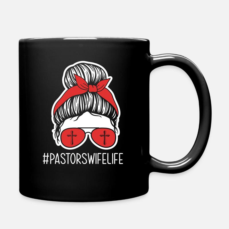 Pasteur Pasteur Épouse Vie - Mug uni - noir