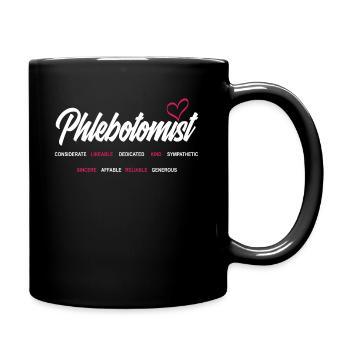 Puncture force - Full Colour Mug - black - Right