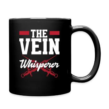 Puncture force - Full Colour Mug - black - Right