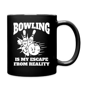 Club de quilles Bowling Bowling Skittles Club - Mug uni - noir - Droite