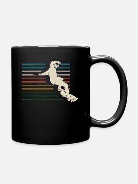 Skateboard - Tasse einfarbig - Schwarz