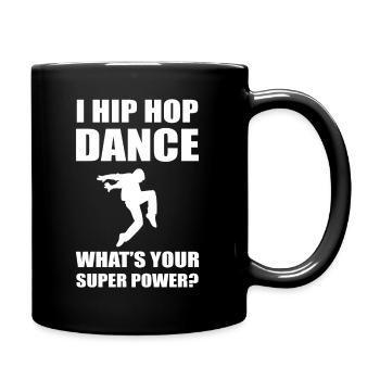 Hip-Hop Tanzen Hip-Hop Performer - Tasse einfarbig - Schwarz - Rechts