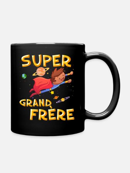 Super grand Frere De L'espace Cadeau Garçon - Mug uni - noir