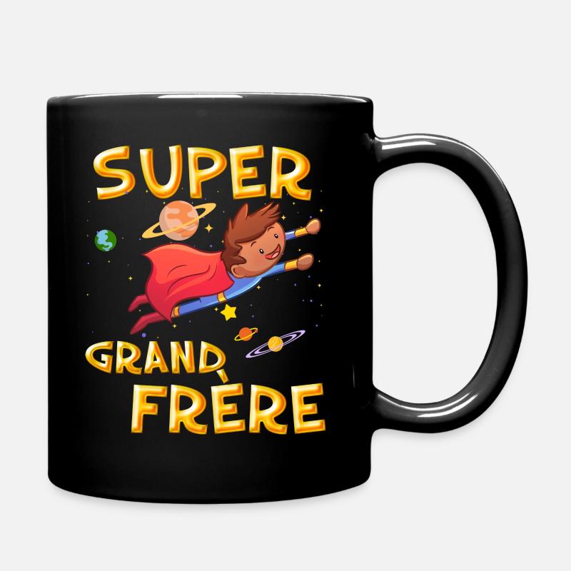 Super grand Frere De L'espace Cadeau Garçon - Mug uni - noir