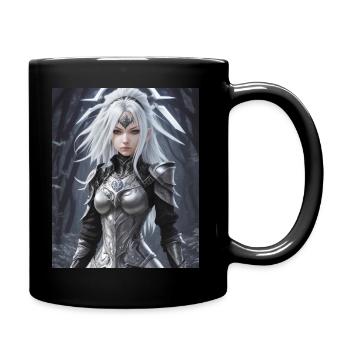AI 3D Version 30 - Tasse einfarbig - Schwarz - Rechts