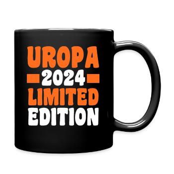 Werdender Uropa 2026 - Tasse einfarbig - Schwarz - Rechts