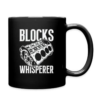 Muscle Car Enthusiast Car Guy Classic Cars Lover - Full Colour Mug - black - Right