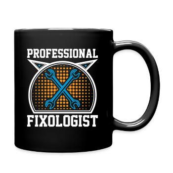 Réparologue professionnel - Mug uni - noir - Droite