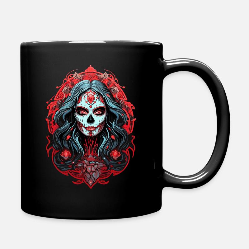 Thé Santa Muerte Elegance - Mug uni - noir