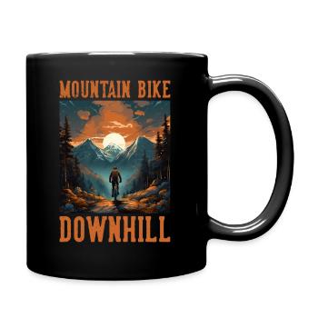 VTT Descente VTT VTT - Mug uni - noir - Droite