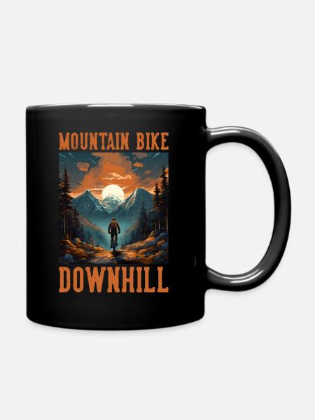 VTT Descente VTT VTT - Mug uni - noir