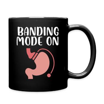 Banding mode on gastric banding - Tasse einfarbig - Schwarz - Rechts
