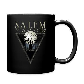 Salem 1692 They Missed One Halloween Witch Moon - Full Colour Mug - black - Right