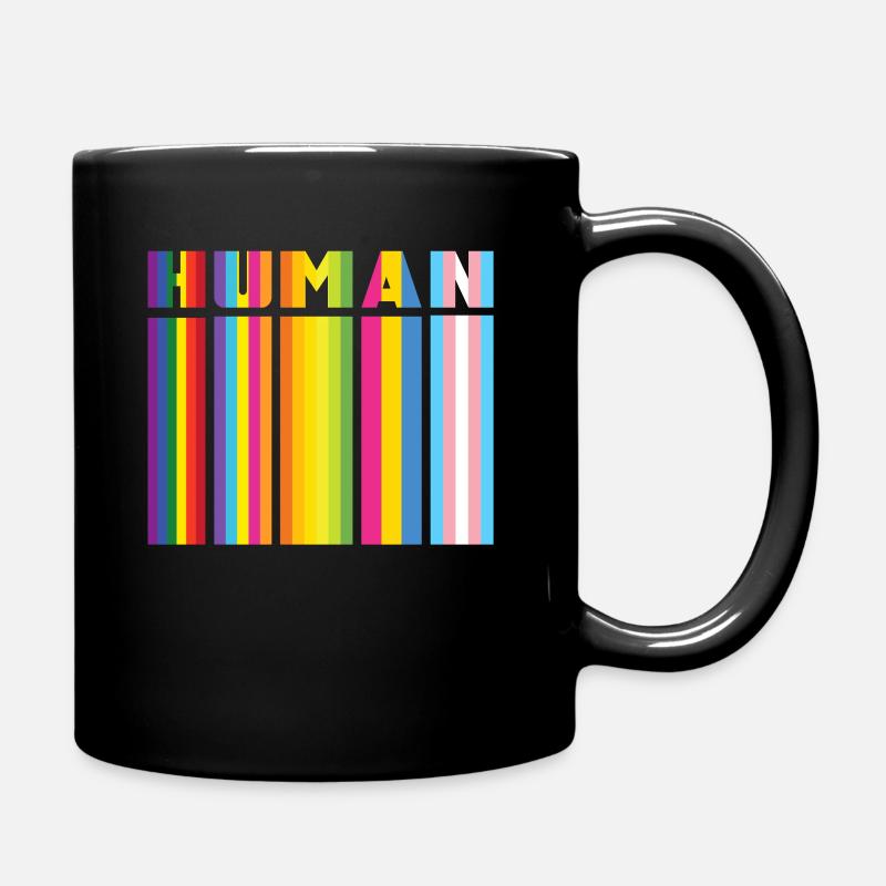 LGBTQ Mensch - Tasse einfarbig - Schwarz