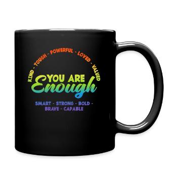 LGBTQ Motivation - Mug uni - noir - Droite