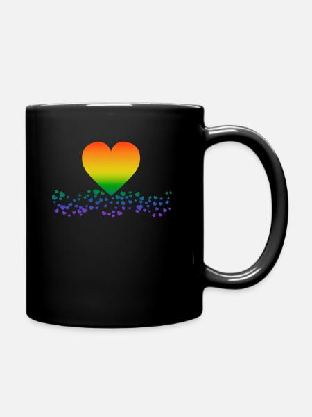 LGBTQ - Tasse einfarbig - Schwarz