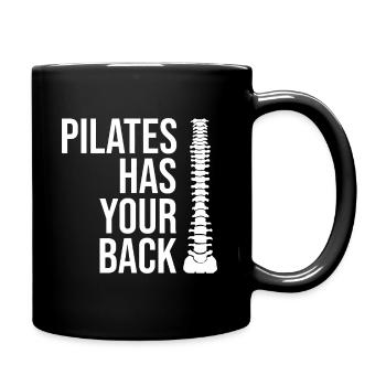 Pilates Training Workout Sport - Pilates a votre - Mug uni - noir - Droite