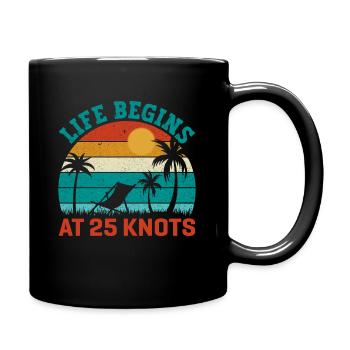 Windsurfing, Panama City, Surfing, Surfing, Beach - Full Colour Mug - black - Right