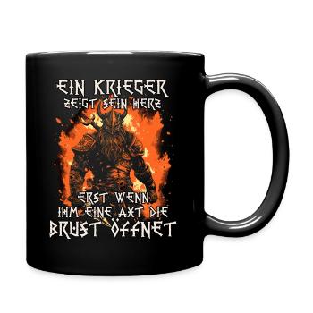 Legenden von Asgard Göttliche Macht der Wikinger - Tasse einfarbig - Schwarz - Rechts