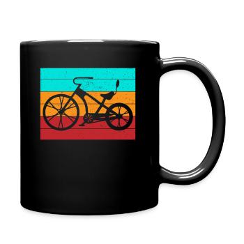 L’amour des motards dans un style rétro pour les fans de moto sportive - Mug uni - noir - Droite