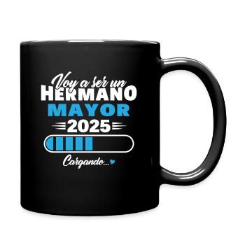 I'm going to be a big brother 2025 - Full Colour Mug - black - Right
