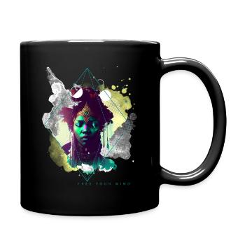 Libérez votre - Mug uni - noir - Droite
