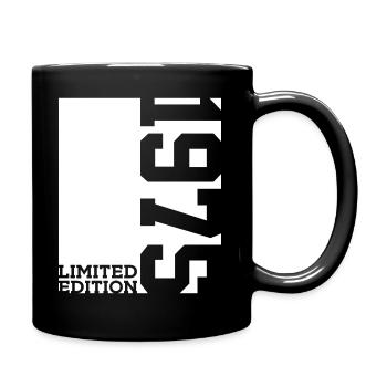 51ST BIRTHDAY LIMITED EDITION 1975 - Full Colour Mug - black - Right
