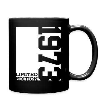 53RD BIRTHDAY LIMITED EDITION 1973 - Full Colour Mug - black - Right
