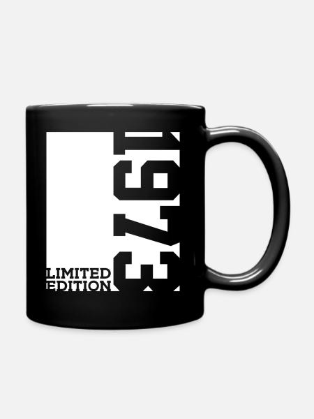 53. GEBURTSTAG LIMITED EDITION 1973 - Tasse einfarbig - Schwarz