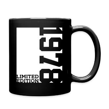48E ANNIVERSAIRE ÉDITION LIMITÉE 1978 - Mug uni - noir - Droite