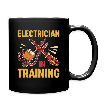 Électricien Electricité Master - Mug uni - noir - Droite