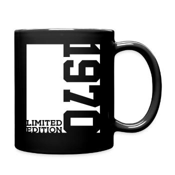 56TH BIRTHDAY LIMITED EDITION 1970 - Full Colour Mug - black - Right