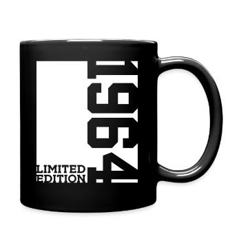 62ND BIRTHDAY LIMITED EDITION 1964 - Full Colour Mug - black - Right