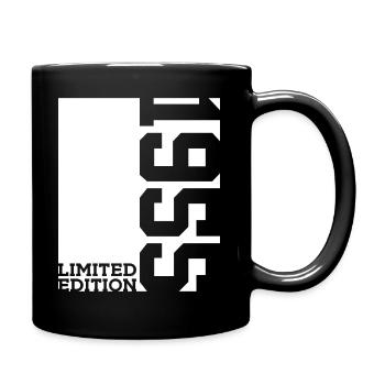 71E ANNIVERSAIRE ÉDITION LIMITÉE 1955 - Mug uni - noir - Droite