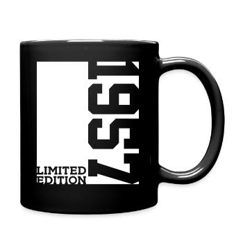 69E ANNIVERSAIRE ÉDITION LIMITÉE 1957 - Mug uni - noir - Droite