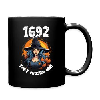 Halloween Sorcière du Mystère de Salem 1692 - Mug uni - noir - Droite
