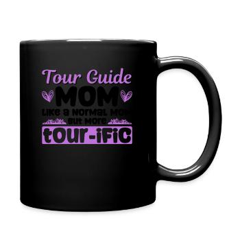 Reiseführer-mutter-design Für Eine - Full Colour Mug - black - Right