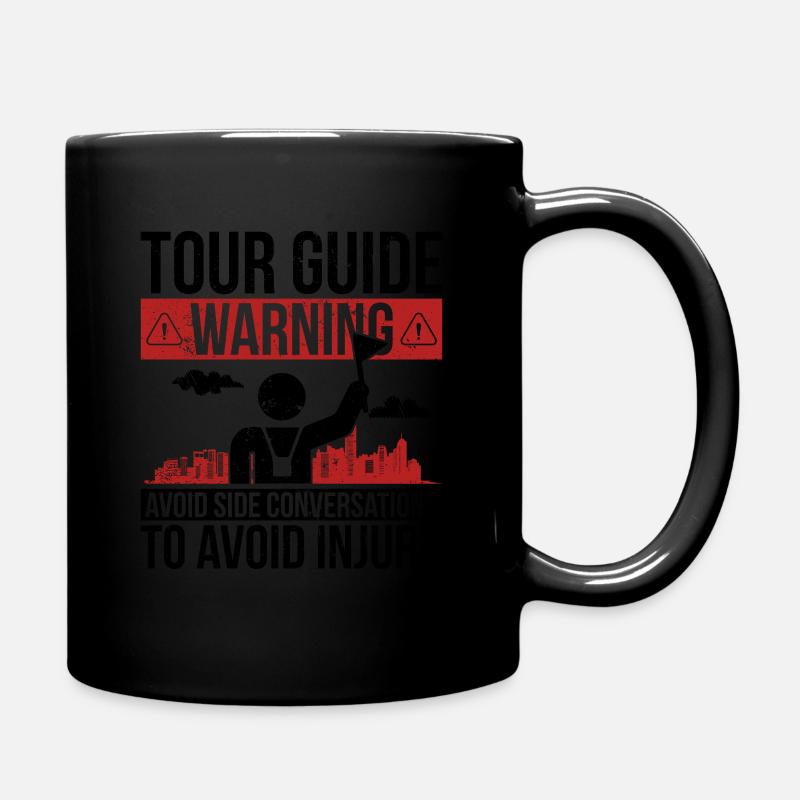 Reiseleiter-design Für Einen Stadtführer - Tasse einfarbig - Schwarz