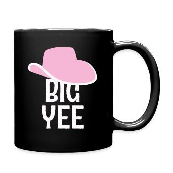 Country Western Theme Sorority Reveal Big Yee - Full Colour Mug - black - Right