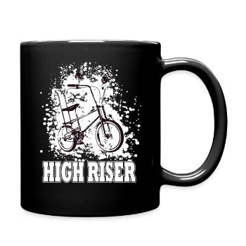 HIGH RISER - Bonanza wheel - Highriser - Polo wheel - Full Colour Mug - black - Right