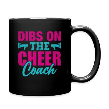 Cheerleader Trainer Pom Poms swing - Full Colour Mug - black - Right