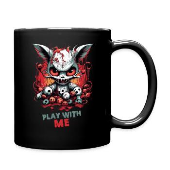 Halloween Cat Design - La Nuit des sorcières - Mug uni - noir - Droite