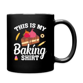 Baking, baker, master baker - Full Colour Mug - black - Right