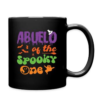 Abuelo Of The Spooky One Halloween 1st Birthday - Tasse einfarbig - Schwarz - Rechts