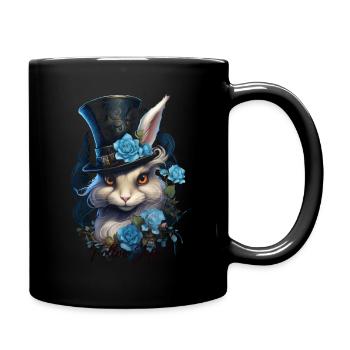 Follow Me - Tasse einfarbig - Schwarz - Rechts