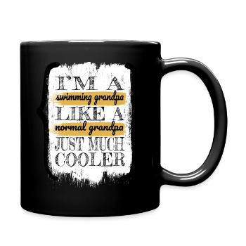 do-it-yourself christmas tiler birthday - Full Colour Mug - black - Right