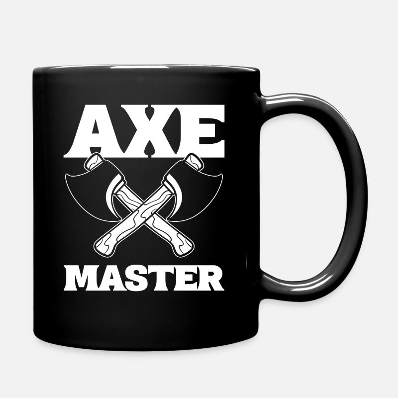 Axe Master Holzarbeiter - Tasse einfarbig - Schwarz