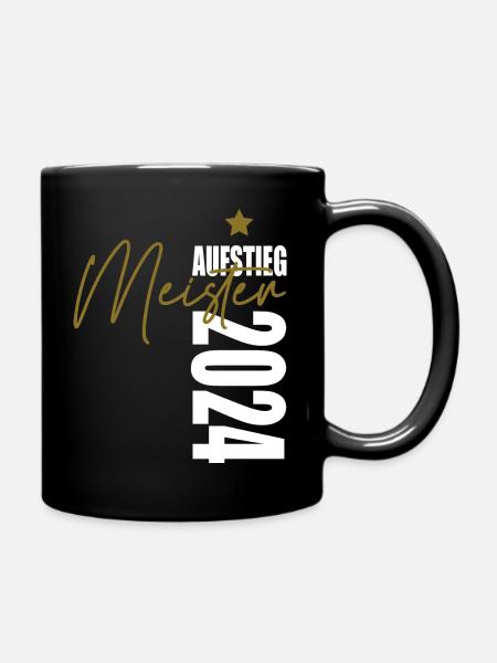 Meister 2024 Aufstiegstrikot Aufstieg 24 - Tasse einfarbig - Schwarz