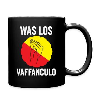 Sizilianer Sizilianisch Sizilien - Tasse einfarbig - Schwarz - Rechts