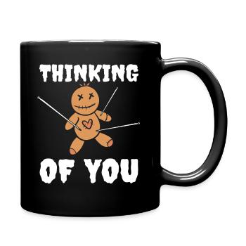 Thinking Of You Zauberer - Tasse einfarbig - Schwarz - Rechts